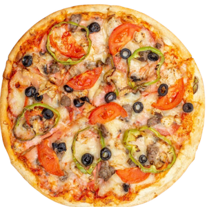 34. Vegetarian Hot Pizza Large